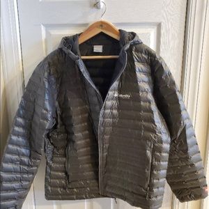 Men’s Colombia OutDry Ex Gold Hooded Down Jacket